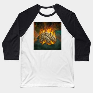 Burning mind Baseball T-Shirt